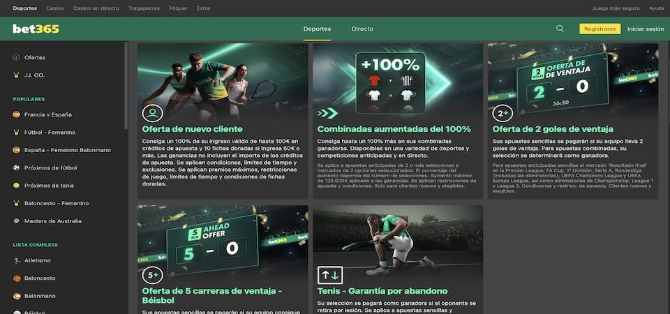 Bet365 pagina de esportes