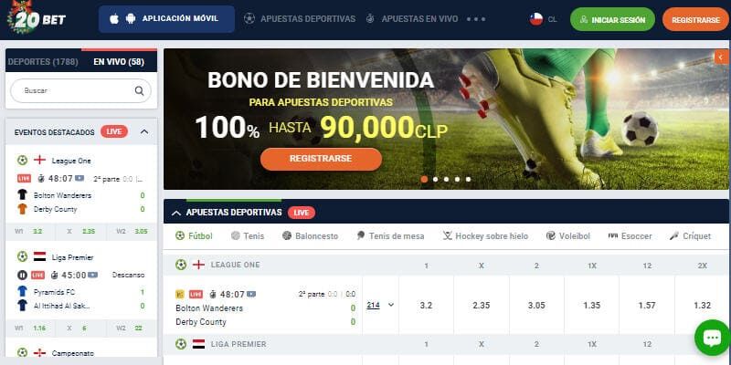 #1 Sitio De Apuestas Con PayCash - 20Bet