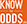 Know the odds logo