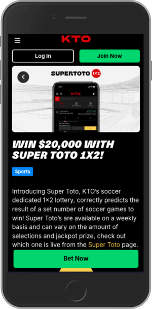 Gana hasta 20.000$ con el Super TOTO de KTO