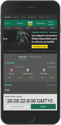 Bet365 Peru deportes