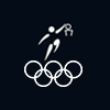 Baloncesto en los Juegos Olímpicos logo